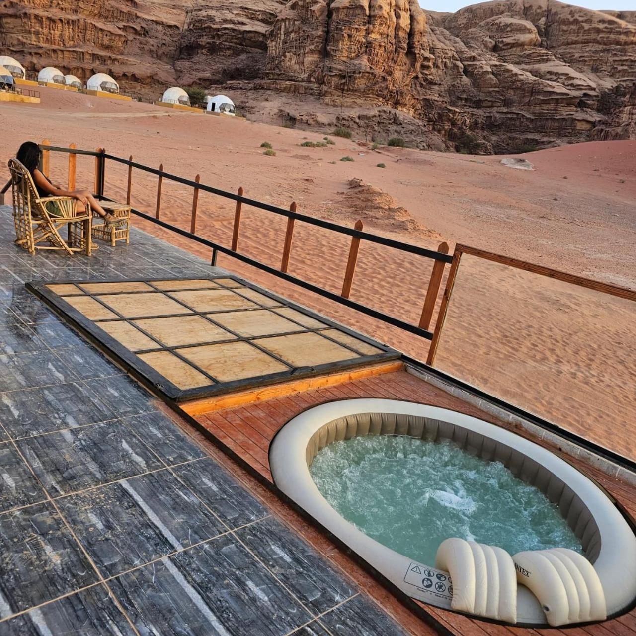 Hotel Bana Camp Wadi Rum Exterior foto